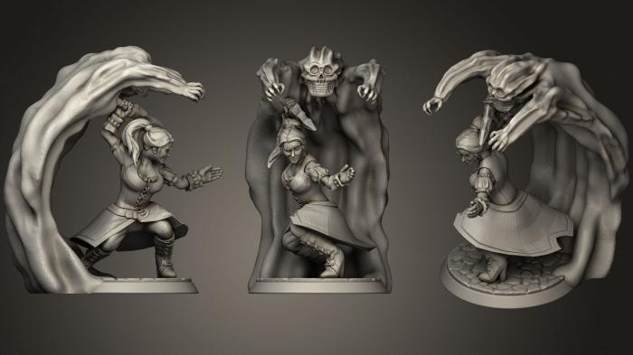 Figurines heroes, monsters and demons - Body Sculpt 10, STKM_0705. 3D stl  model for CNC